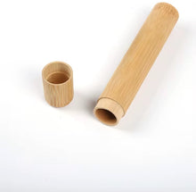 Load image into Gallery viewer, UUS! Bambustuub hambaharja hoiustamiseks - Biokink