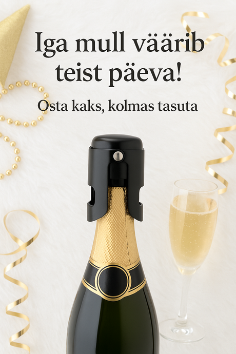 Kolmas vaakumkork TASUTA