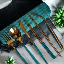 Load image into Gallery viewer, Roheline-Kuldne (8-osaline)