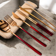 Load image into Gallery viewer, Punane-Kuldne (8-osaline)