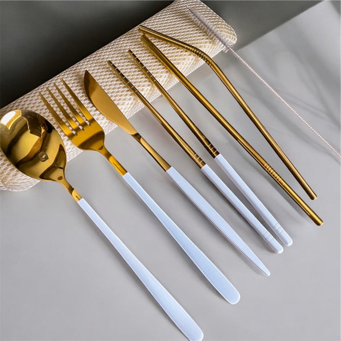 Valge-Kuldne (8-osaline)