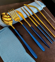 Load image into Gallery viewer, Sinine-Kuldne (8-osaline) - Biokink